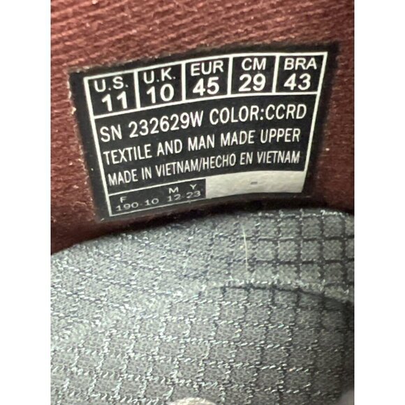 NEW! Skecher Vapor Foam Slip On Covet Grey Sneaker Shoes Wide Fit Men's Size 11 - Picture 10 of 10